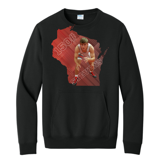 Port & Co™ Core Fleece Crewneck Pocket Sweatshirt