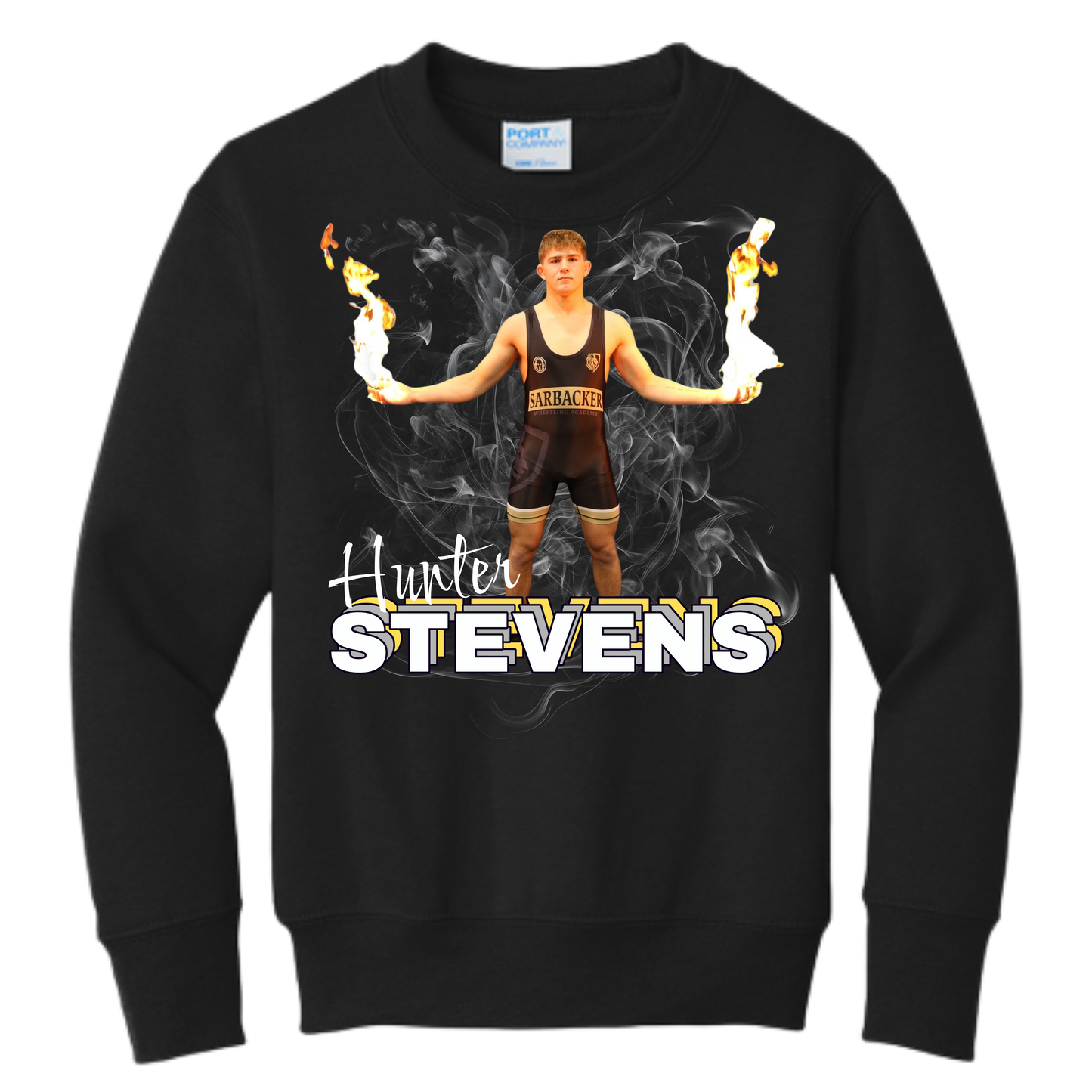 Port & Co™ Youth Core Fleece Crewneck Sweatshirt