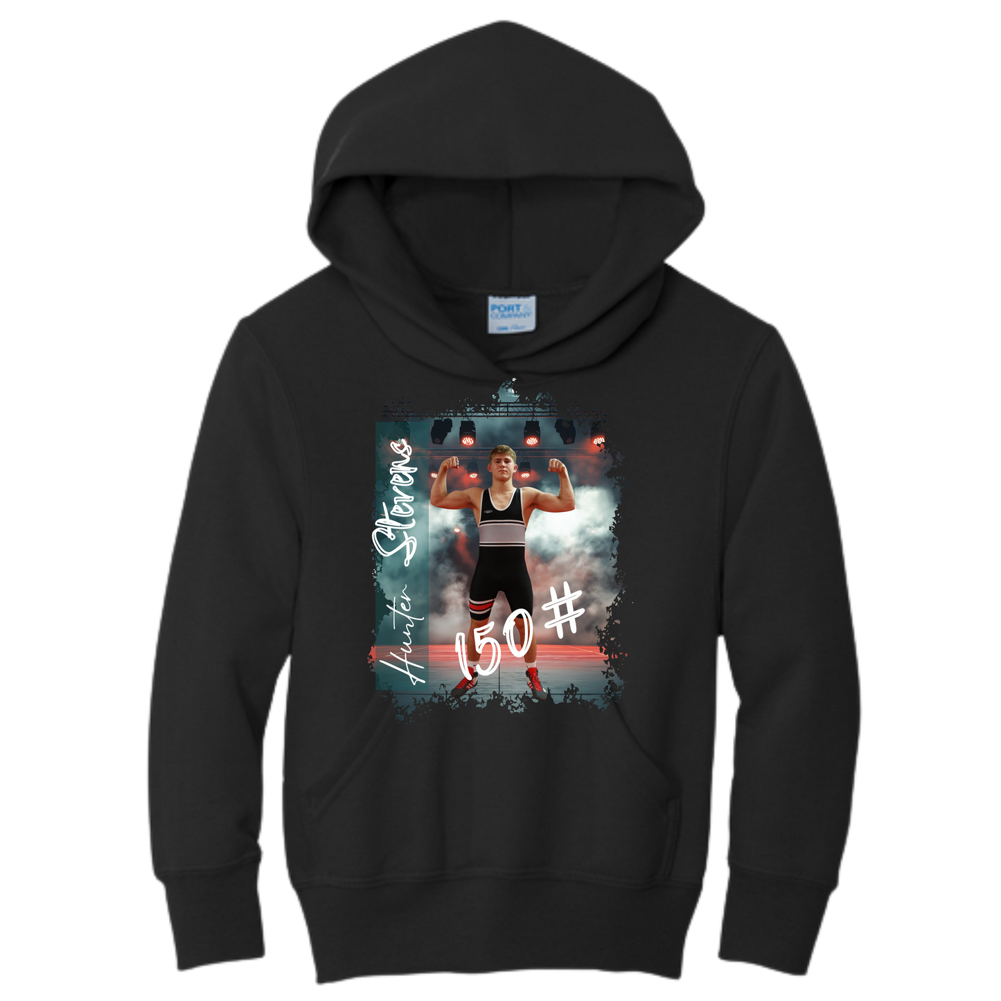 Port & Co™ Youth Core Fleece Pullover Hooded Sweatshirt
