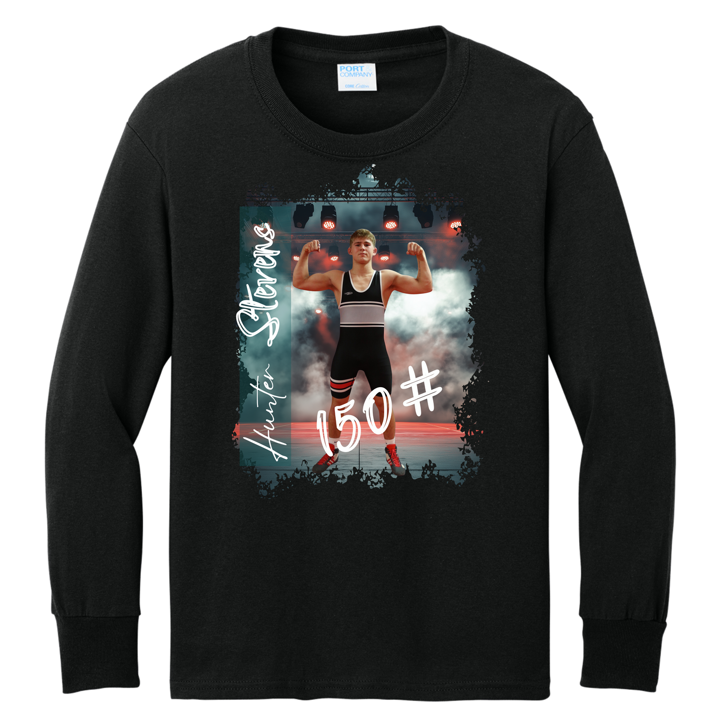 Port & Co™ Youth Long Sleeve Core Cotton Tee