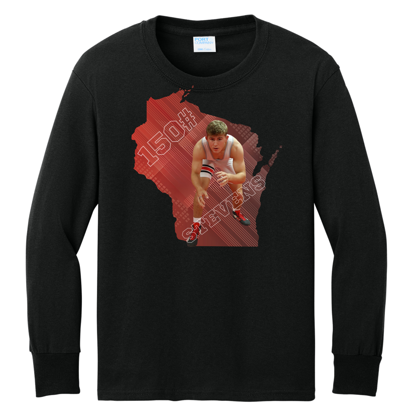 Port & Co™ Youth Long Sleeve Core Cotton Tee
